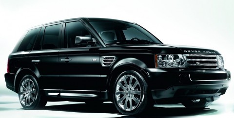 Range Rover Sport Black and White