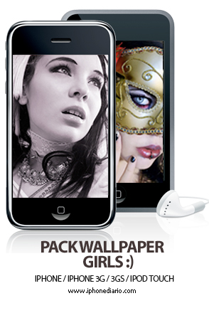 Pack Wallpapers Girls Iphone & Ipod Touch