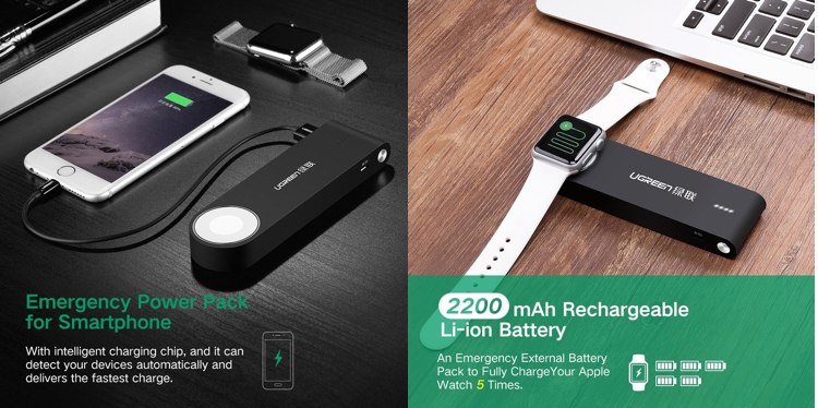 accesorios para apple watch bateria externa