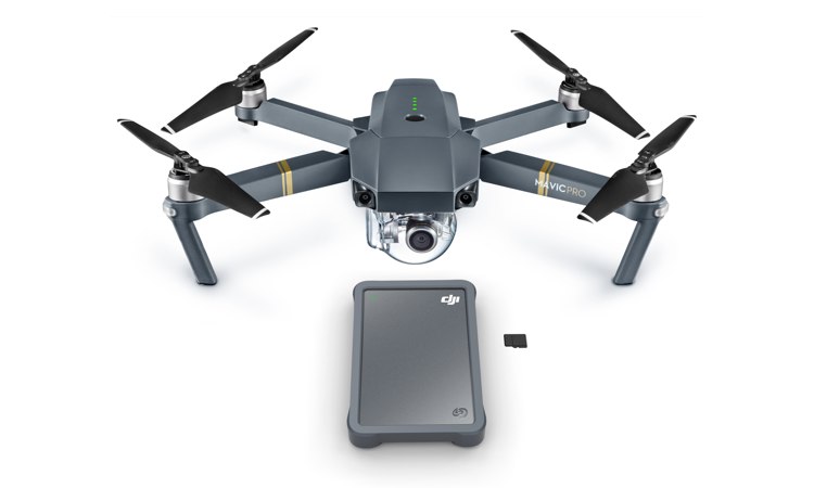 dji fly drive disco duro drone
