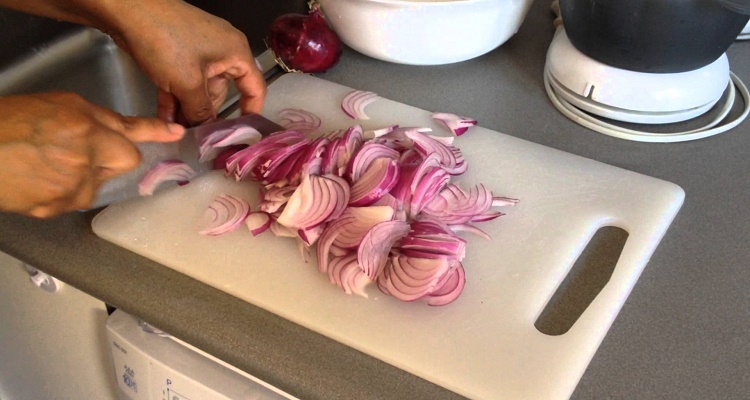 como cortar cebollas