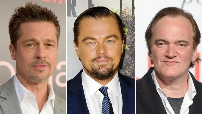 Leonardo Di Caprio y Brad Pitt en pelicula de Tarantino