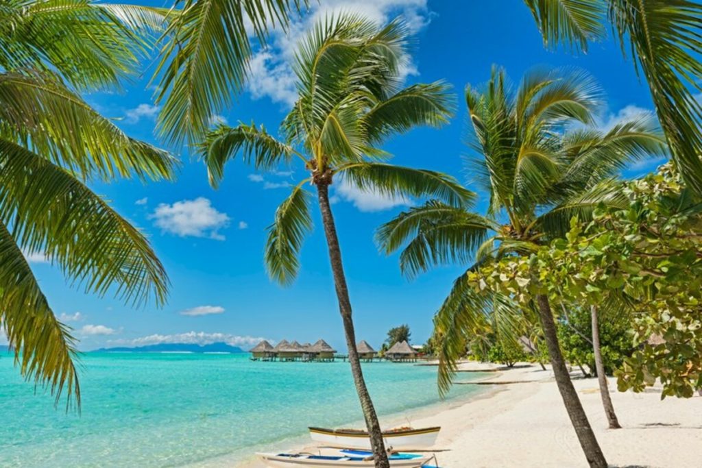 Una Bonita Playa En El Caribe