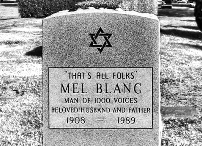 Melvin Blanc no podía haber elegido otra frase