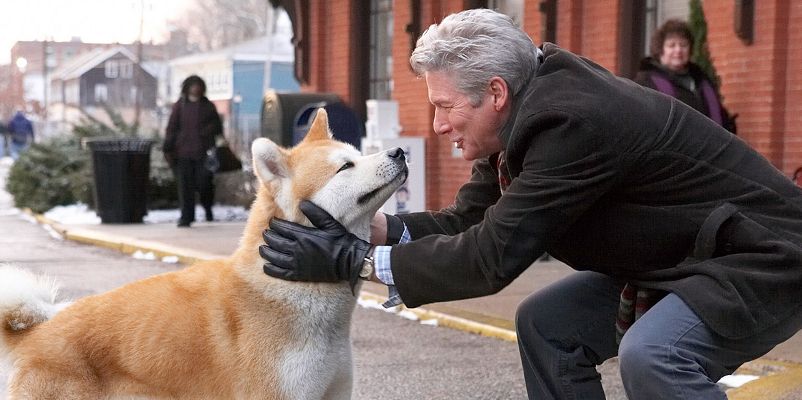 El encuentro de Richard Gere y su perro Hachi