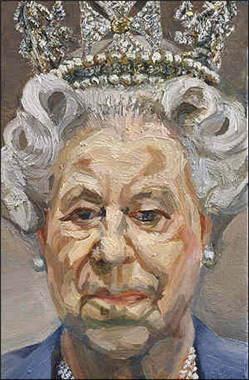 Queen Elizabeth II. 2001. Lucian Freud.